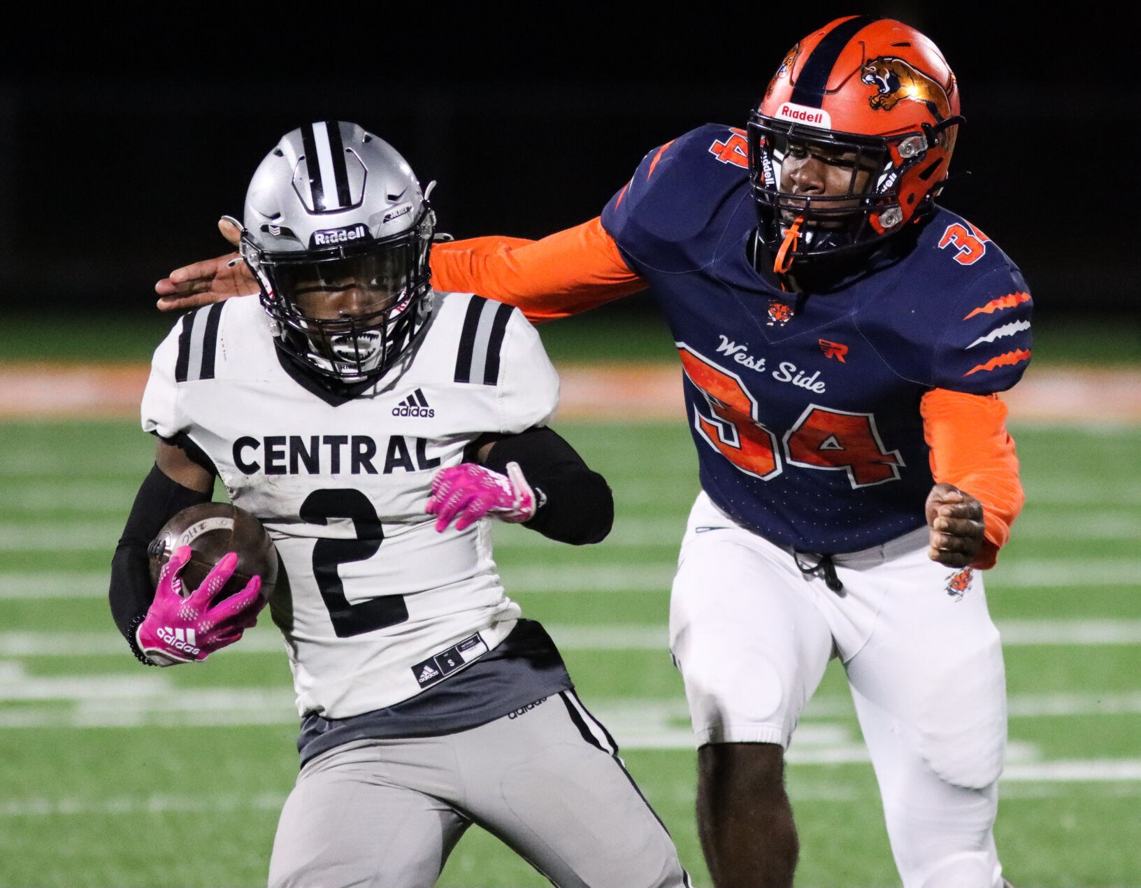 Hammond Central at West Side football